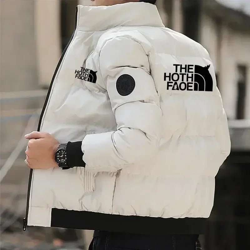 Men’s Casual Spring Jacket – Printed Zip Coat - TREND HAUSE