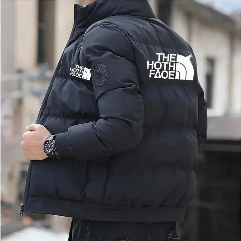 Men’s Casual Spring Jacket – Printed Zip Coat - TREND HAUSE