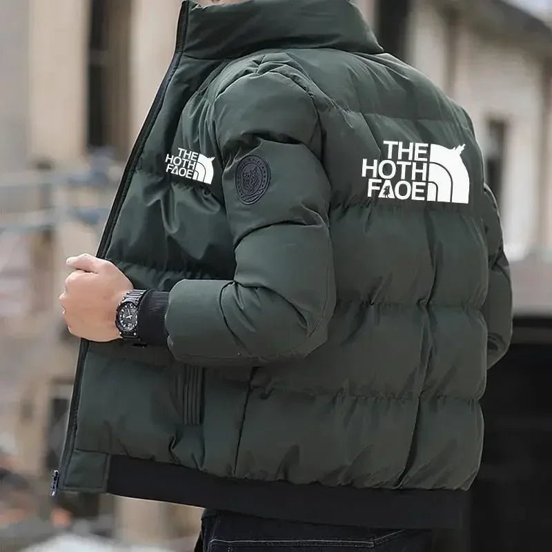 Men’s Casual Spring Jacket – Printed Zip Coat - TREND HAUSE